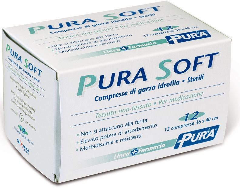 PURA SOFT GARZA 18X40CM 12PZ