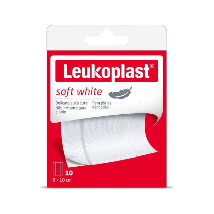 LEUKOPLAST SOFT WHITE 100X8CM