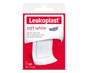 LEUKOPLAST SOFT WHITE72X38 10P