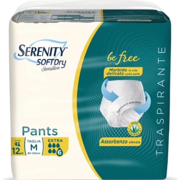 Serenity Sens. Pants Extra Taglia L 12 Pezzi