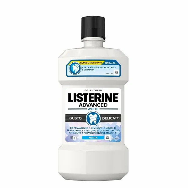 LISTERINE ADVANCED WHITE DEL