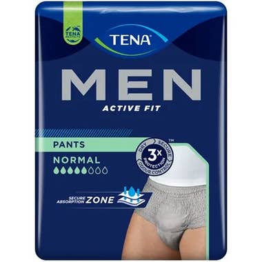 TENA MEN ACTIVE FIT GREV L/XL