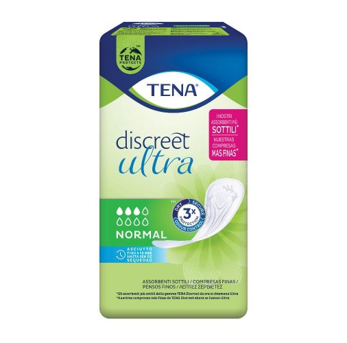 TENA DISCREET ULTRA NORMAL 16P