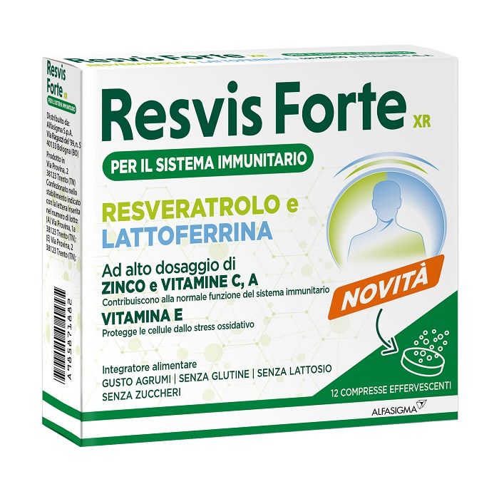 RESVIS FORTE XR 12CPR EFFERV