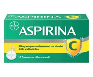 ASPIRINA C 10CPR EFF 400+240MG
