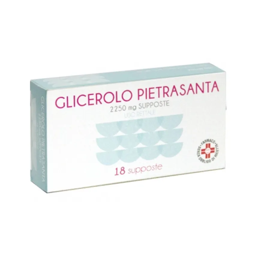 GLICEROLO AD 18SUPP 2250MG