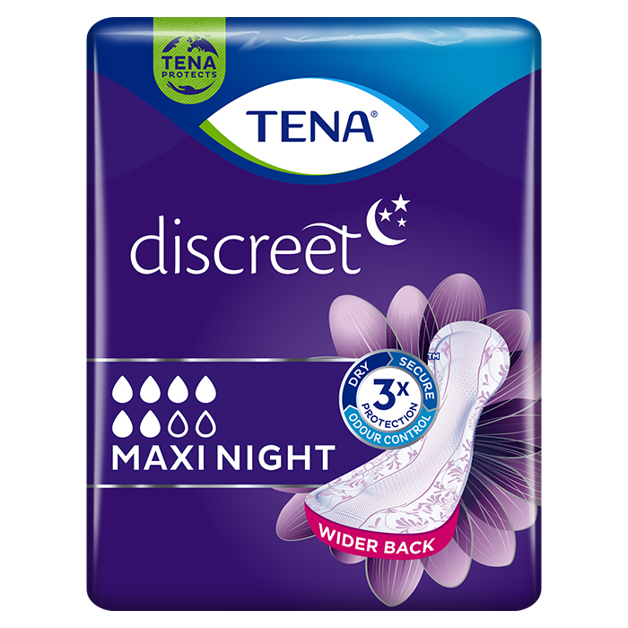 TENA DISCREET MAXI NIGHT 12PZ