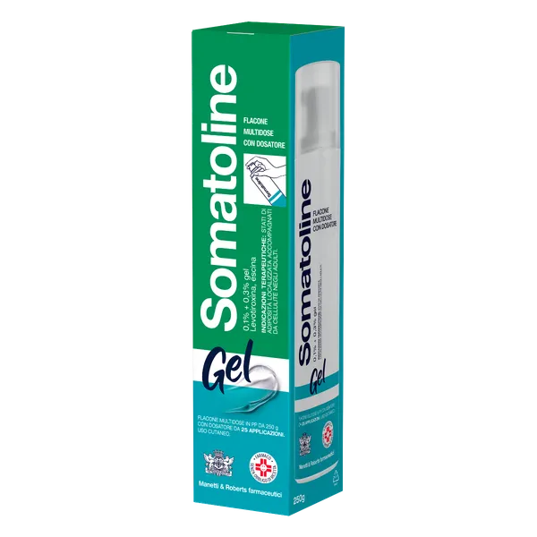 SOMATOLINE GEL 250ML 0,15+0,3%
